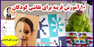 10 symmetry Painting Tutorials for Kids