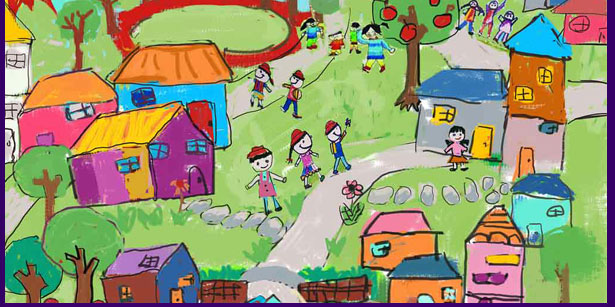 گالری نقاشی کودکان 1 art pint kids basic2