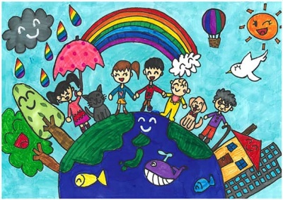 بررسی نقاشی کودکان 8 paint4