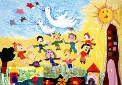 بررسی نقاشی کودکان 3 نقاشی کودکان پرندگان