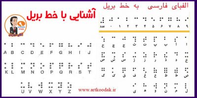 آشنایی با خط بریل 1 خط بریل