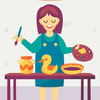 سفالگری تخصصی کودکان 3 سفالگری کودکام 3