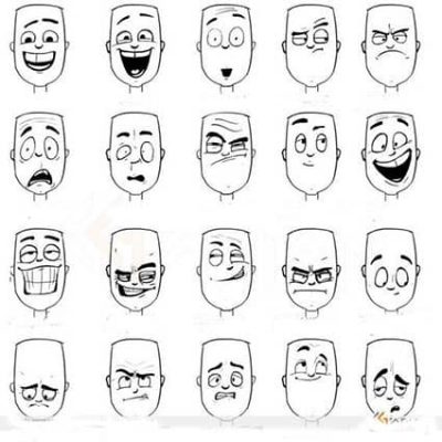 آموزش تصویرگری به کودکان 8 face halat