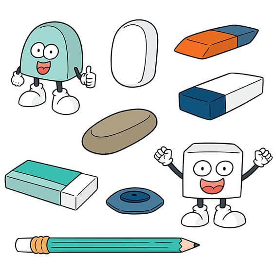 پاک کن در نقاشی کودک آری یا نه