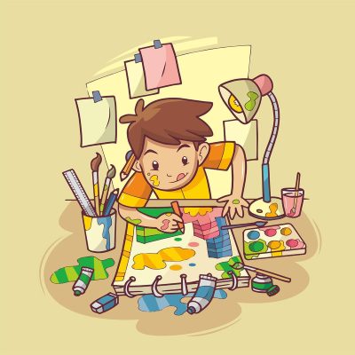 بررسی نقاشی کودکان 11 بررسی نقاشی کودکان