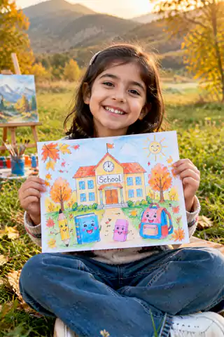 هنرکودکان نقاشی کودکان 29 baner artkis 2